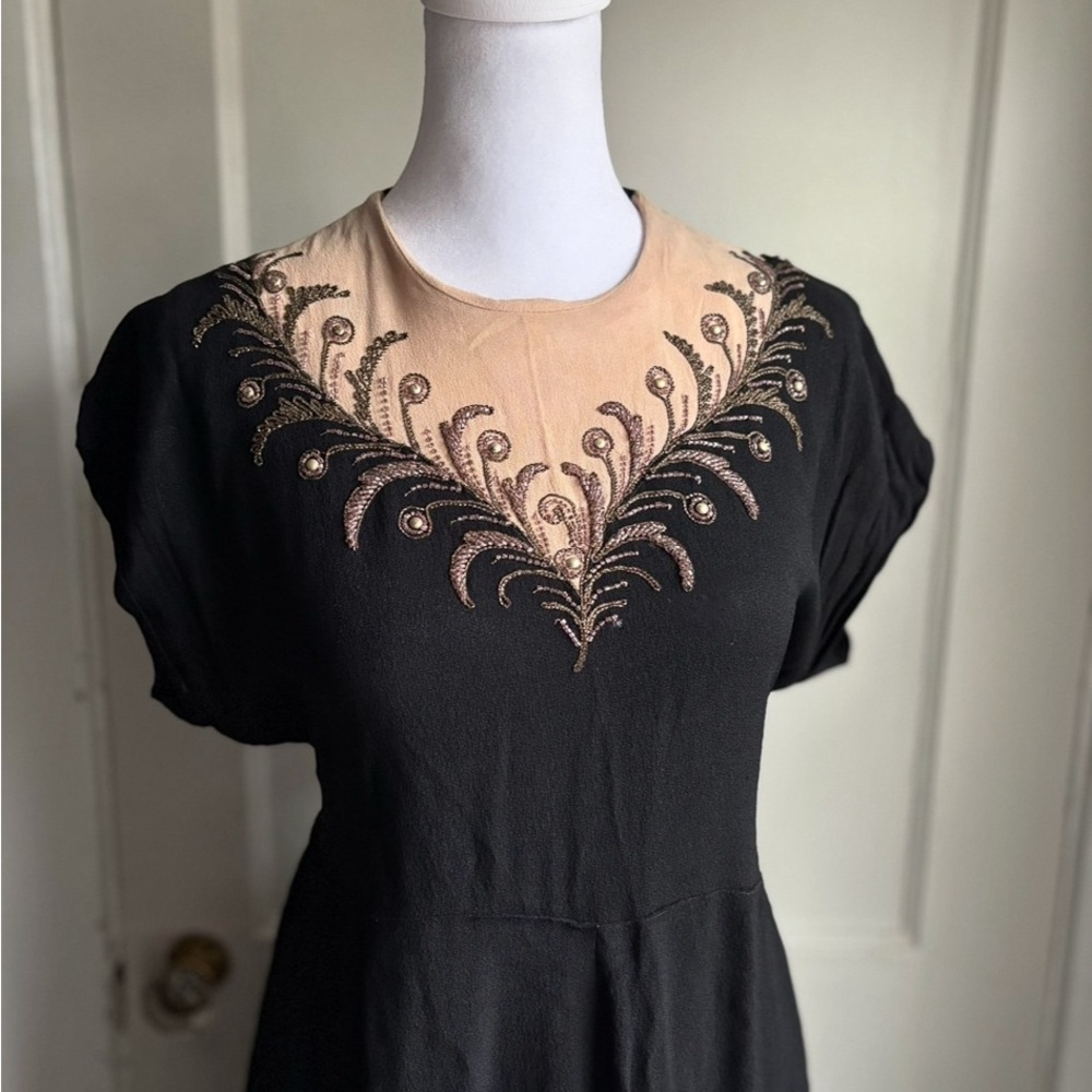 Vintage 1940s Cocktail Dress